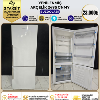 ARÇELİK 2495 CNMY 520 LT KOMBİ NO-FROST BUZDOLABI
