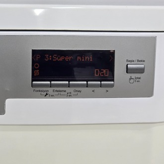 SIFIRLANMIŞ ARÇELİK 10 PROGRAMLI BULAŞIK MAKİNESİ