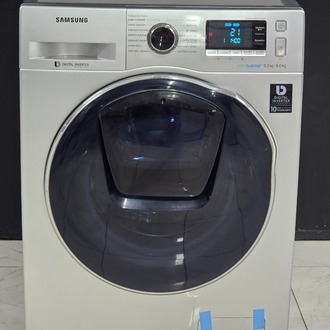 SIFIRLANMIŞ SAMSUNG GRİ ECO BUBBLE 9/6 KURUTMALI ÇAMAŞIR MAKİNESİ