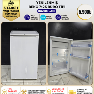 BEKO 7125 BÜRO TİPİ MİNİ BUZDOLABI