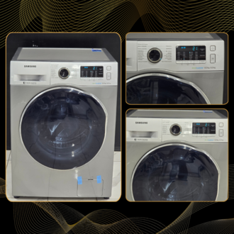 SIFIRLANMIŞ SAMSUNG GRİ ECO BUBBLE 8/6 KG KURUTMALI ÇAMAŞIR MAKİNESİ