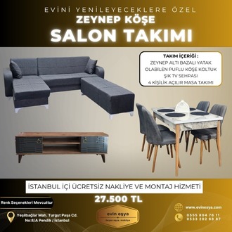 ZEYNEP KÖŞE SALON TAKIMI