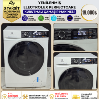 ELECTROLUX PERFECTCARE 800 10 KG YIKAMA 6 KG KURUTMALI ÇAMAŞIR MAKİNESİ