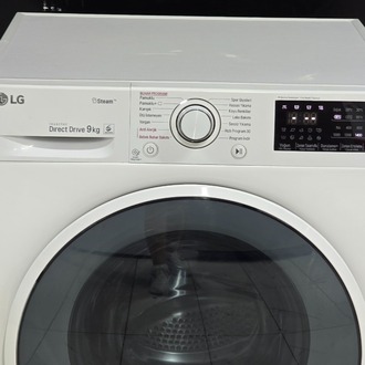 SIFIRLANMIŞ LG 9 KG 1400 DEVİR ÇAMAŞIR MAKİNESİ