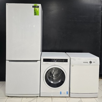 SIFIRLANMIŞ ARÇELİK 3 LÜ BEYAZ EŞYA SETİ