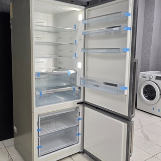 SIFIRLANMIŞ BOSCH INOX 505 LT KOMBİ TİPİ NOFROST BUZDOLABI