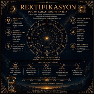 Doğum Saati Bulma • Rektifikasyon Analizi