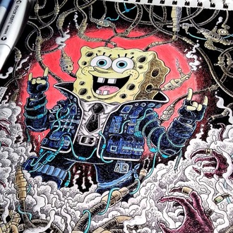 Rock'n Bob (Orijinal İllüstrasyon)