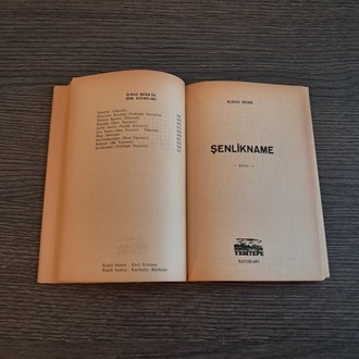 İlhan Berk - Şiirler (Otağ - Âşıkane - Şenlikname) (Özel Tıpkı Basım Derleme)
