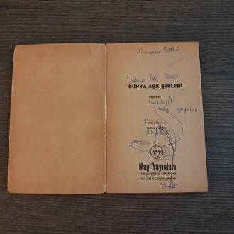 İlhan Berk - Dünya Aşk Şiirleri Antolojisi