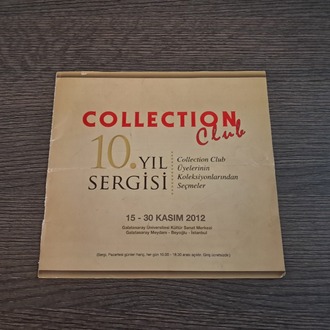 Collection Club 10. Yıl Sergisi - İlk Gün Zarfı (Damgasız ve Pulsuz)