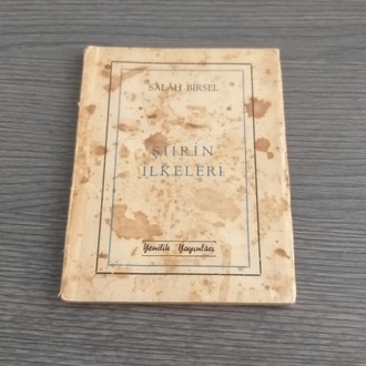 Salâh Birsel - Şiirin İlkeleri
