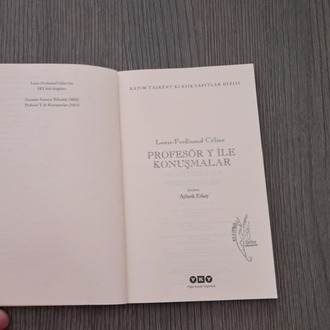 Louis-Ferdinand Céline - Profesör Y İle Konuşmalar