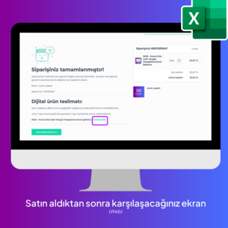 2025 - Konut Kira Gelir Vergisi Hesaplama Excel Şablonu - HEMEN İNDİRİLEBİLİR