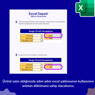 Kargo Ücreti Hesaplama Excel Dosyası - HEMEN İNDİRİLEBİLİR
