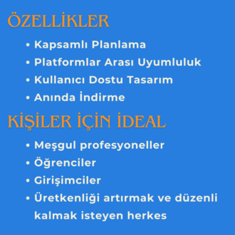 Kişisel Planlayıcı | Kişisel Kontrol Listesi