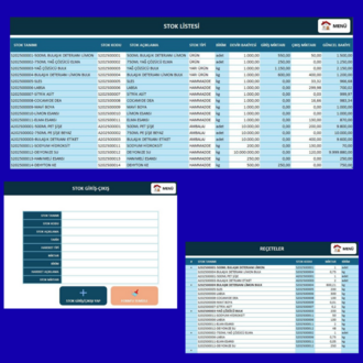 Excel Stok Takip Programı | Üretim Takip Programı | Depo Takip Programı Versiyon-2