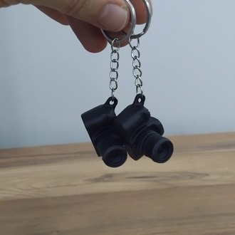 Fotoğraf makinesi anahtarlık - çanta süsü