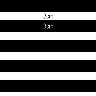 3cm dolu 2cm boş Yatay Çizgi Deseni (5 varyant)