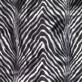 Zebra Desen Metraj veya Parça Baskıya Uygun
