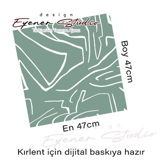 Soyut Kırlent Deseni 2