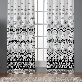 Monochrome Perde Desen Tasarımı
