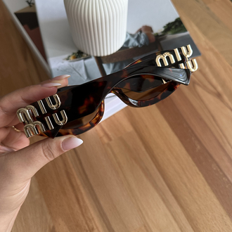 Miu Miu Leopard Yeni Sezon Gözlük E01S08RA