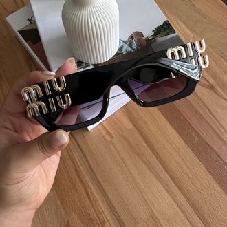Miu Miu Siyah Yeni Sezon Gözlük EM01S09RATFA