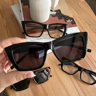 Saint Laurent Siyah Kemik Yeni Sezon Gözlük E01S23RA