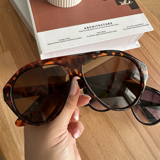 Gucci Big Size Leopard Kemik Yeni Sezon Gözlük E01S21RA