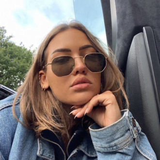 Rayban Hexagonal Kadın Yeni Sezon Gözlük E01S37RA