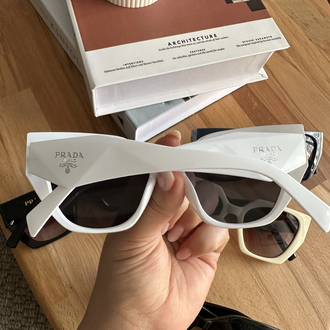 Prada Beyaz Yeni Sezon Gözlük M01S04TF