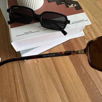Miu Miu Rectangle Leopard Yeni Sezon Gözlük E01S10RA