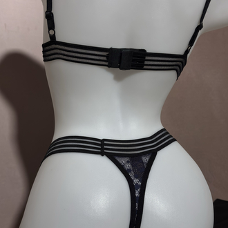 Victoria’s Secret Taş Detaylı Dantelli Sütyen Takımı