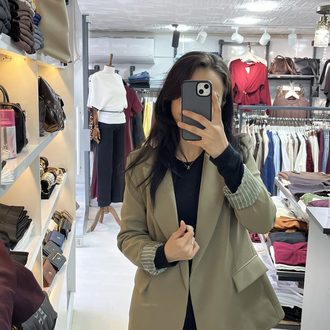 İç astarlı blazer ceket