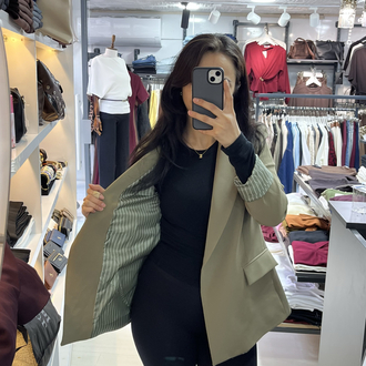 İç astarlı blazer ceket