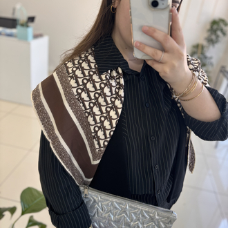 Cristian dior kahve eşarp,omuz şalı