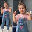 pembe minnie salopet