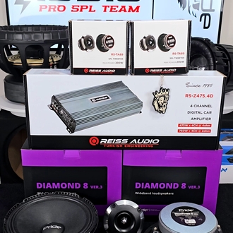PRİDE AUDİO DİAMOND 8 V3 SET SES SİSTEMİ 