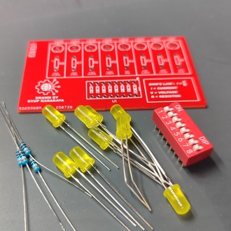 DC 5V LED Akım Testi Ohm Yasası DIY Lehimleme Uygulama Kiti 