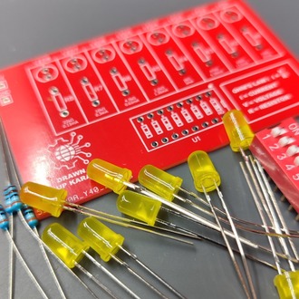 DC 5V LED Akım Testi Ohm Yasası DIY Lehimleme Uygulama Kiti 
