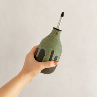 Stoneware Yağ Şişesi