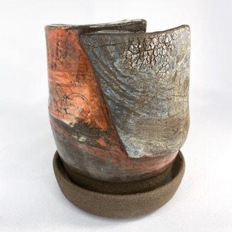 Stoneware Saksı & Tabak Seti (Özel Seri)