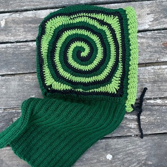poison ivy spiral balaclava