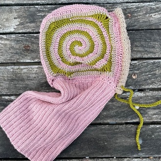 Flora spiral balaclava