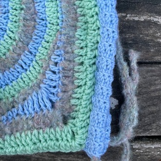 frozen spiral balaclava