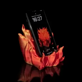Alev Telefon Tutucu