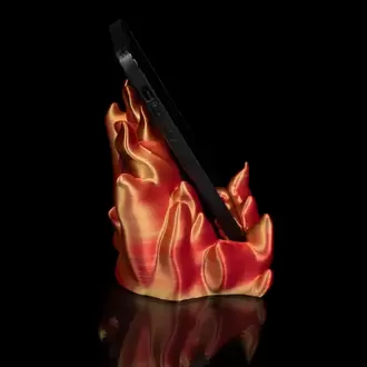 Alev Telefon Tutucu