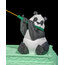 Panda Bambu Flüt Tütsülük