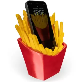 Patates Kızartması Telefon Tutucu